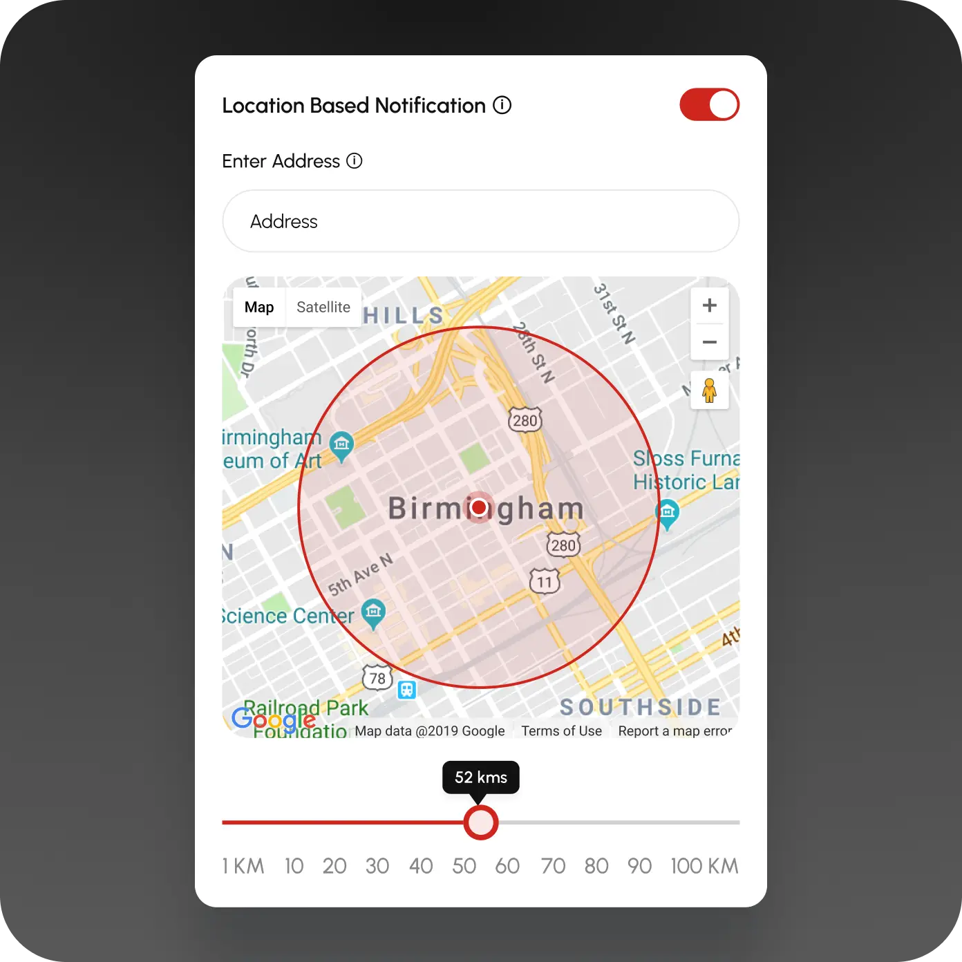 Location-Based Push Notifications