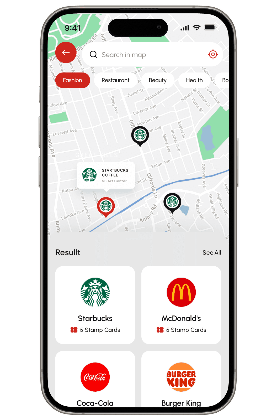 Find Stores Around You —
