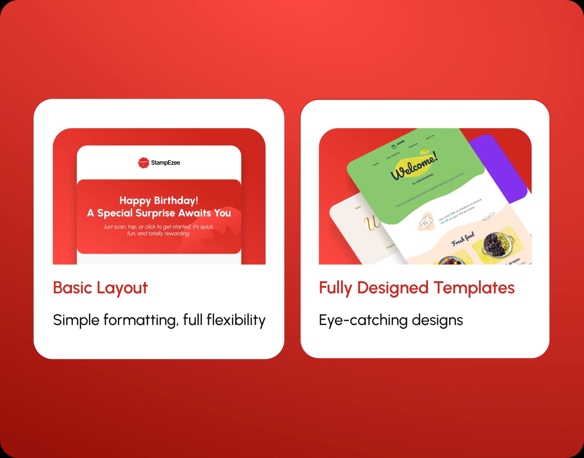 Custom Email Templates