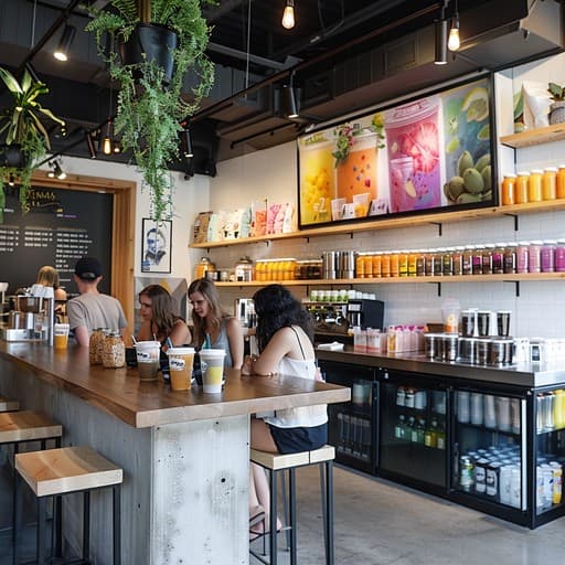 Bubble Tea & Juice Bars