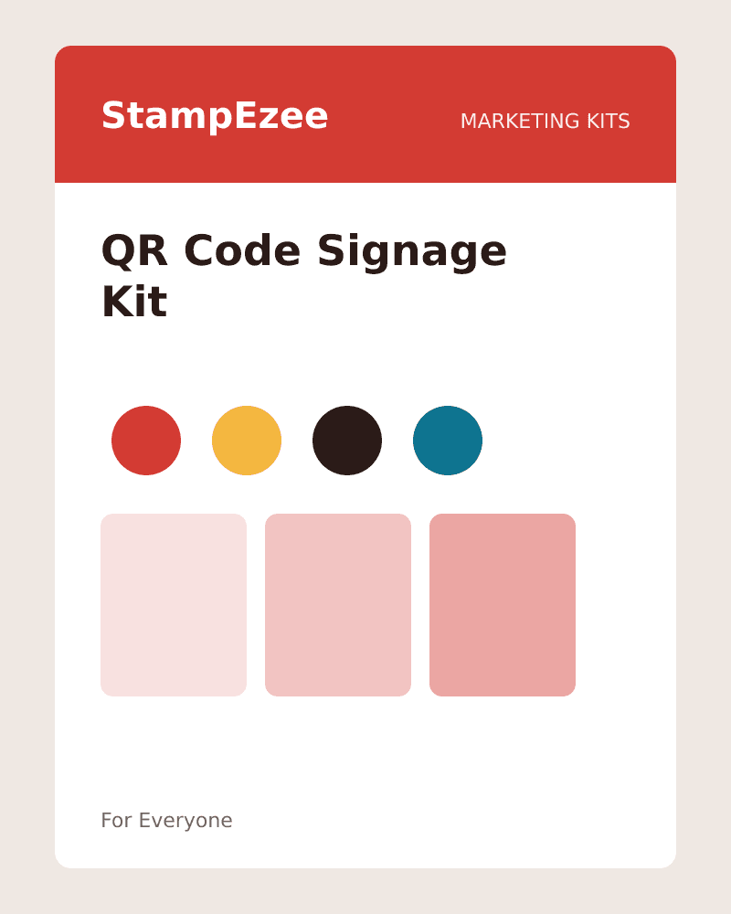QR Code Signage Kit